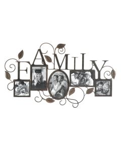 FAMILY 5-PHOTO WALL FRAME